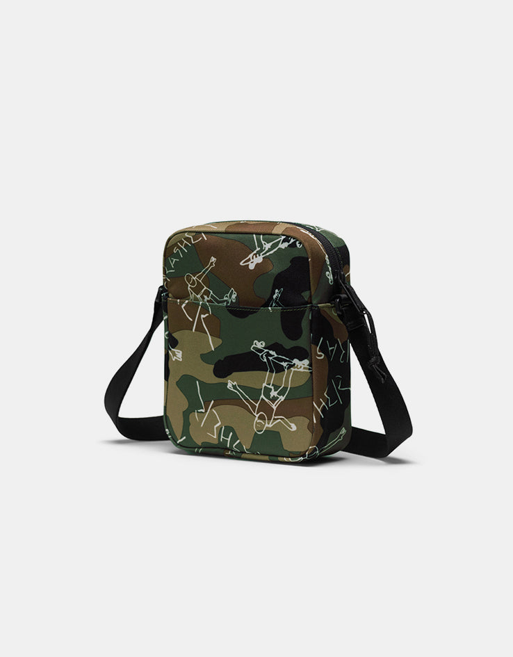 Herschel x Thrasher x Gonz Heritage™ Crossbody Bag - Woodland Camo