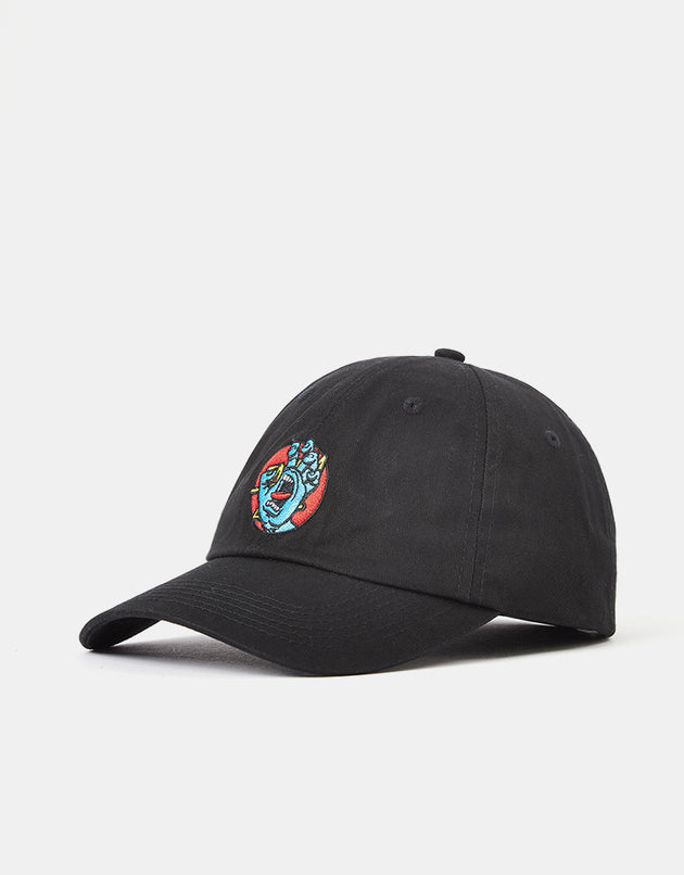 Santa Cruz Hand Dot Cap - Black