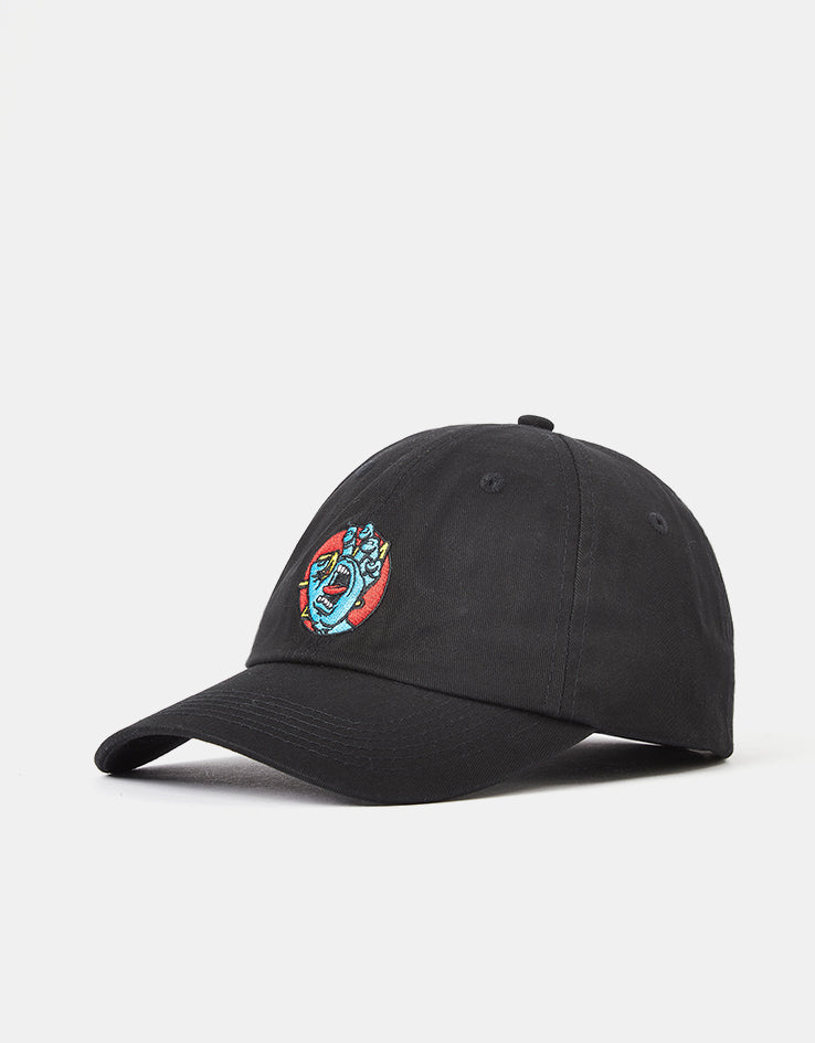 Santa Cruz Hand Dot Cap - Black