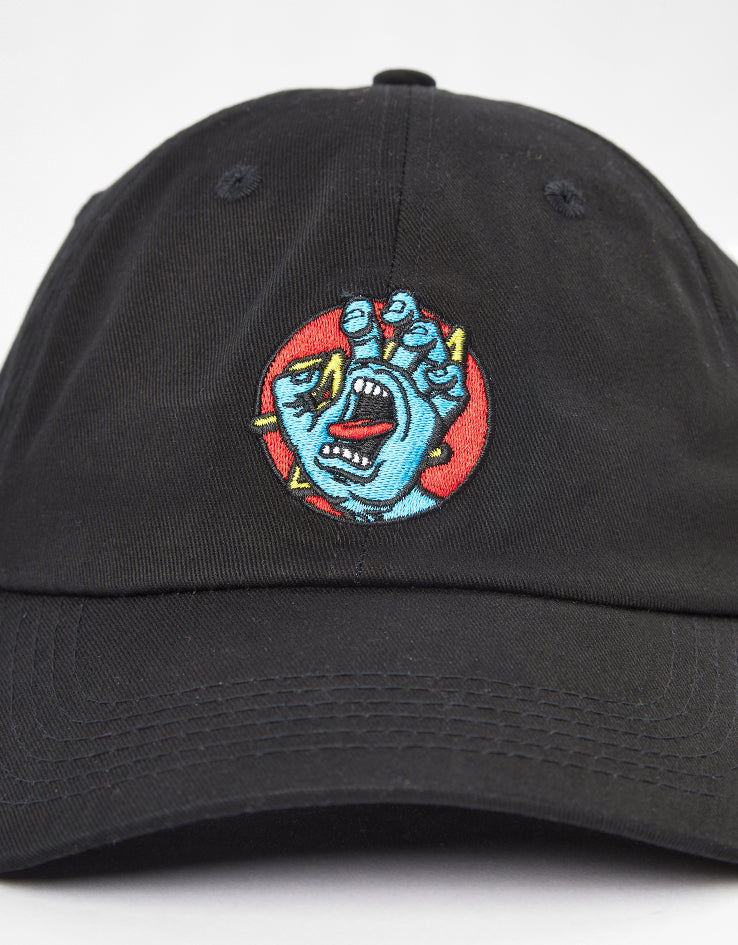 Santa Cruz Hand Dot Cap - Black