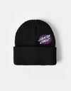 Santa Cruz Global Oval Dot Beanie - Black