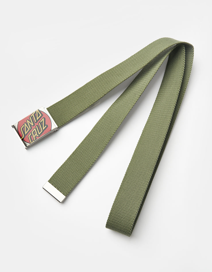 Santa Cruz Crop Dot Web Belt - Moon Rock