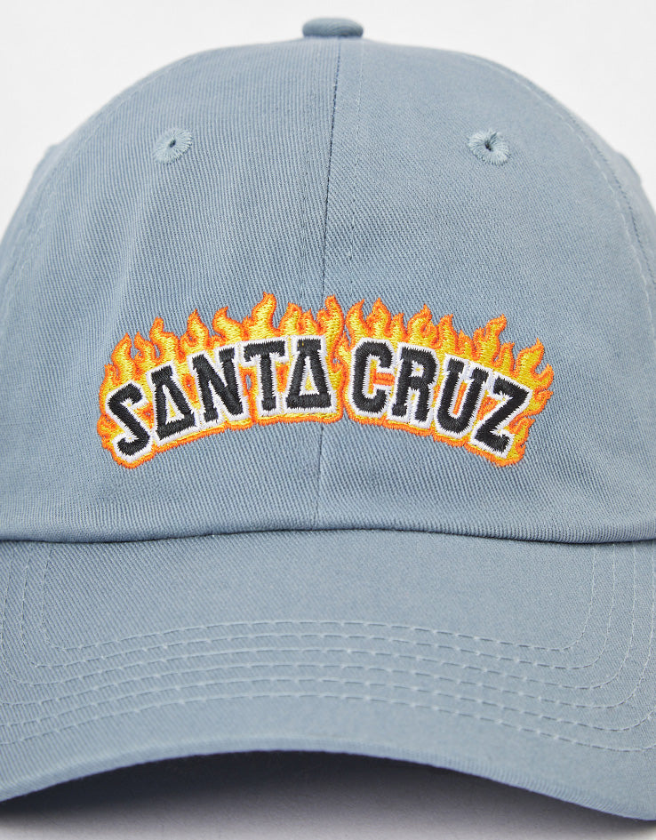 Santa Cruz Burnt Collegiate Cap - Heritage Blue