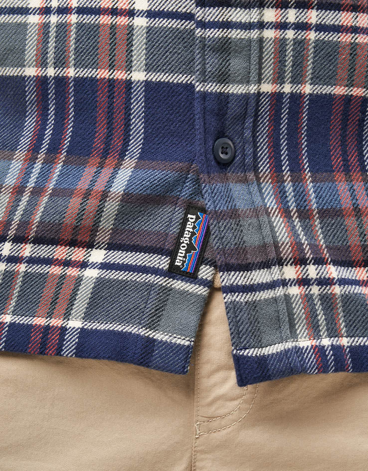 Patagonia Fjord L/S Flannel Shirt - Adventurer: New Navy