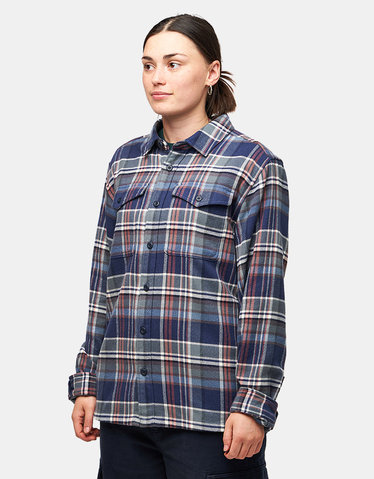 Patagonia Fjord L/S Flannel Shirt - Adventurer: New Navy