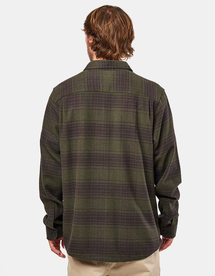 Patagonia Fjord L/S Flannel Shirt - Cascade: Basin Green