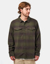 Patagonia Fjord L/S Flannel Shirt - Cascade: Basin Green