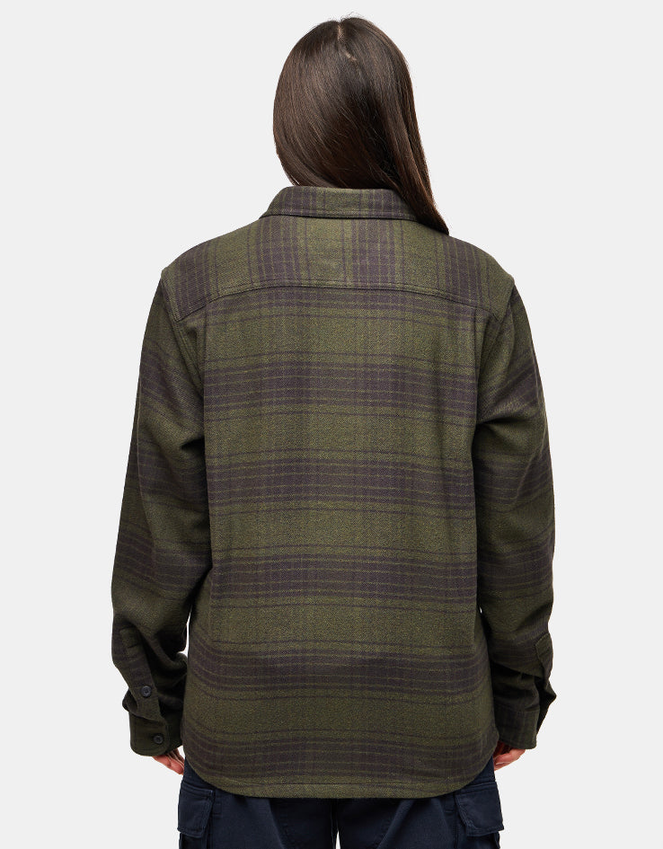 Patagonia Fjord L/S Flannel Shirt - Cascade: Basin Green