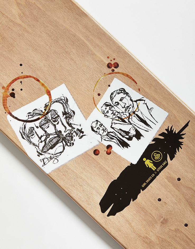 Girl Bannerot Siaz Faces G053 Skateboard Deck - 8.5"