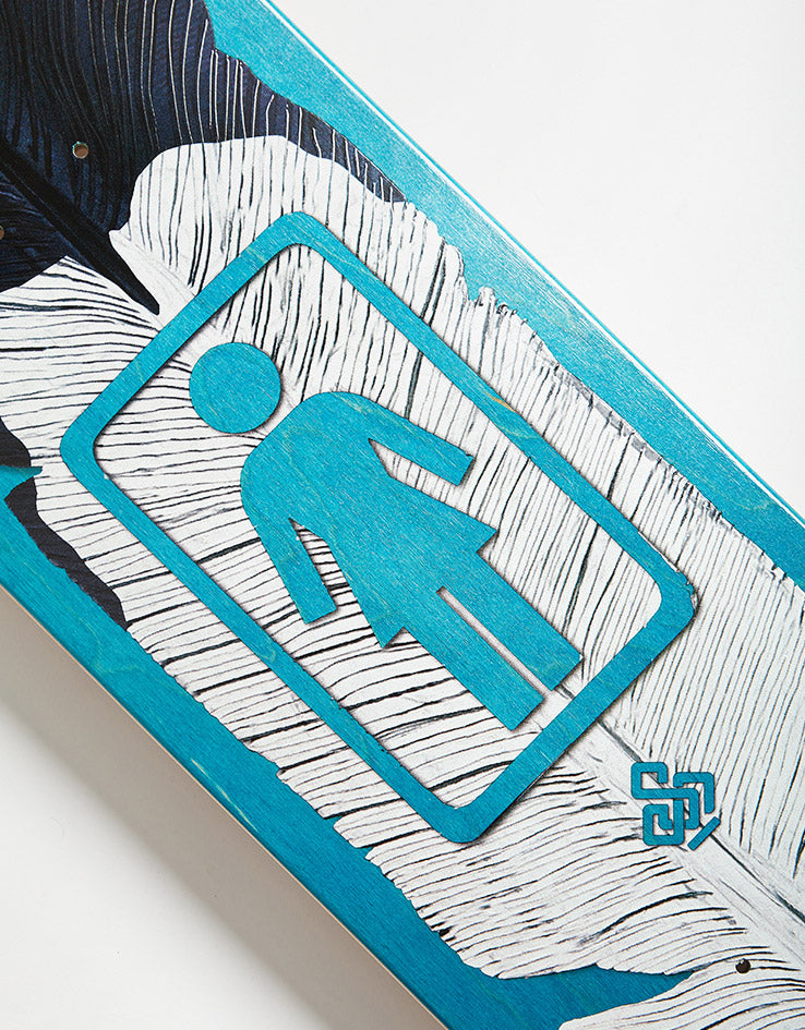 Girl Kennedy Siaz Feather G039 Skateboard Deck - 8.5"