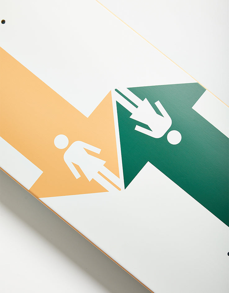 Girl McCrank Khaki to Shacky OG 'DD TWIN TIP' G069 Skateboard Deck - 8.25"