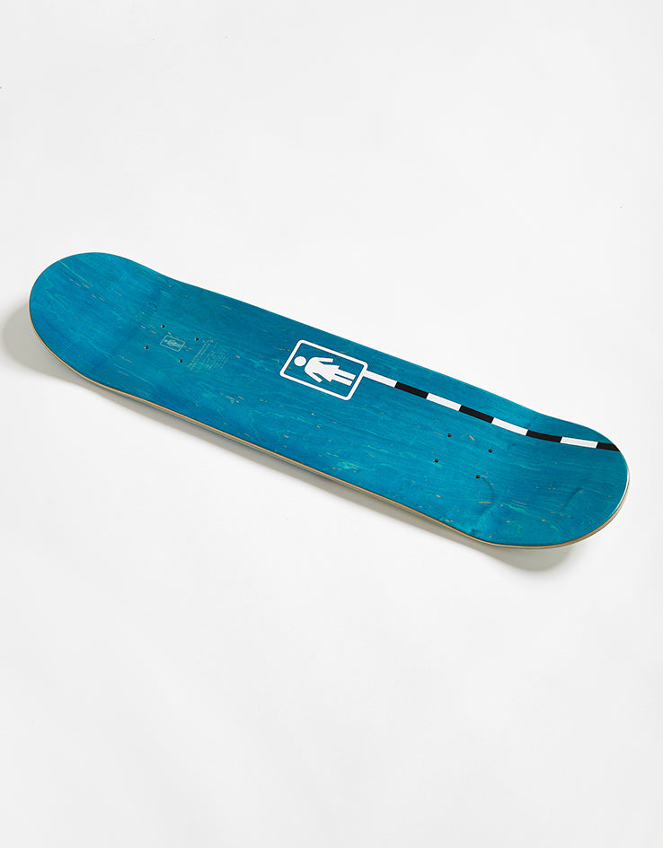Girl Gass Seattle Bound G008 Skateboard Deck - 8"