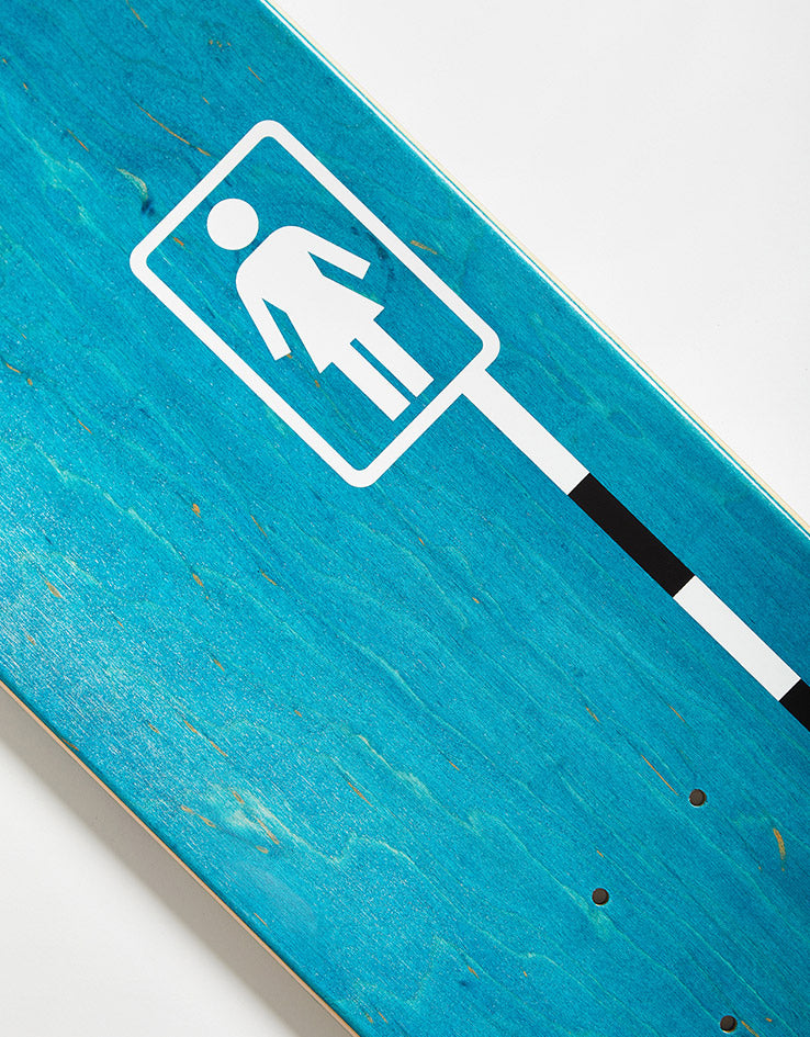 Girl Gass Seattle Bound G008 Skateboard Deck - 8"