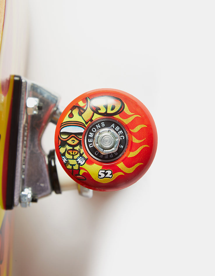 Speed Demons Hot Shot 'SOFT TOP' Micro Complete Skateboard - 6.75''