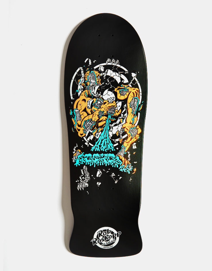 Santa Cruz Roskopp Four Reissue Skateboard Deck - 10.21"