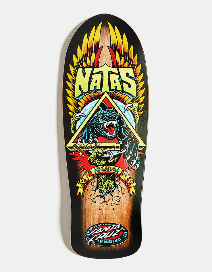 Santa Cruz Natas SC Panther Reissue Skateboard Deck - 10.538"