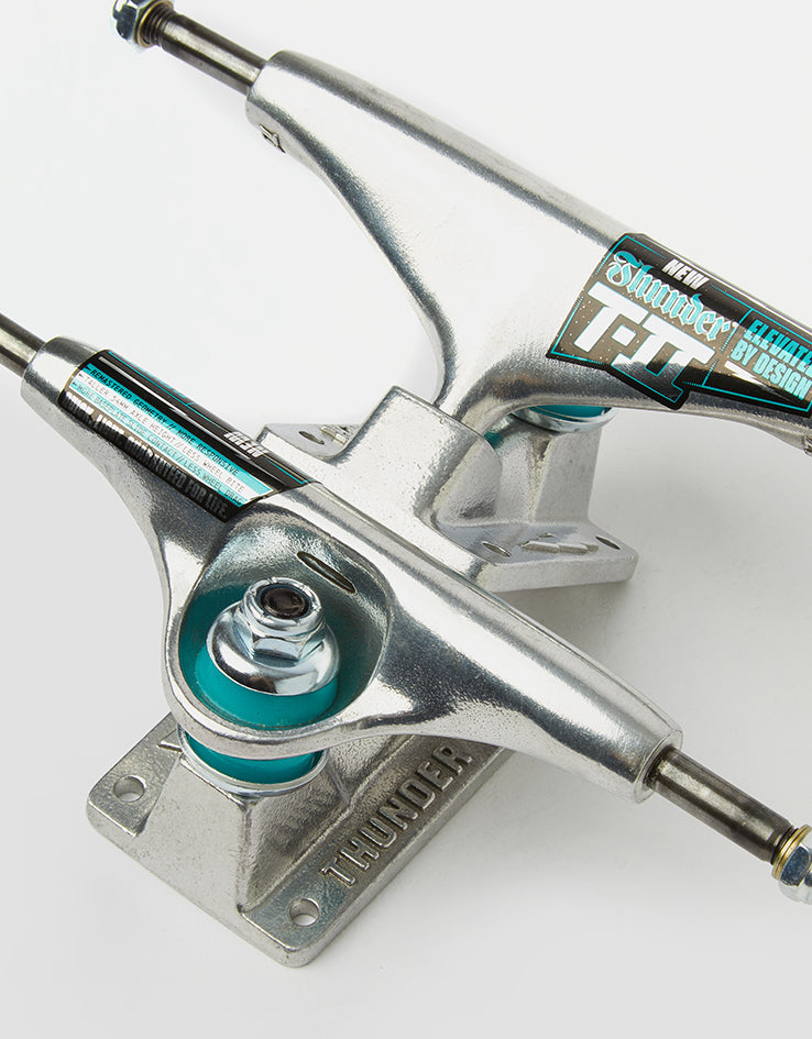 Thunder T-II Skateboard Trucks - Polished (Pair)