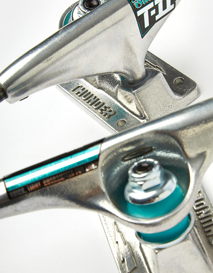 Thunder T-II Skateboard Trucks - Polished (Pair)