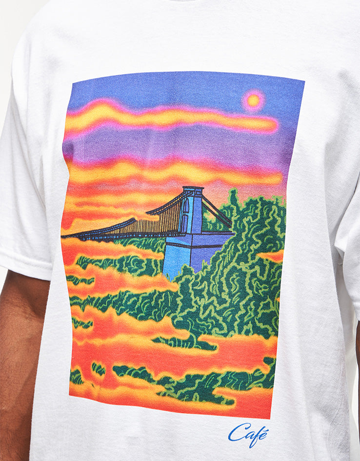 Skateboard Cafe Clifton T-Shirt - White