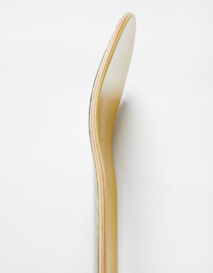 Route One Forest Camo Athletic Logo Skateboard Deck - 8.5"