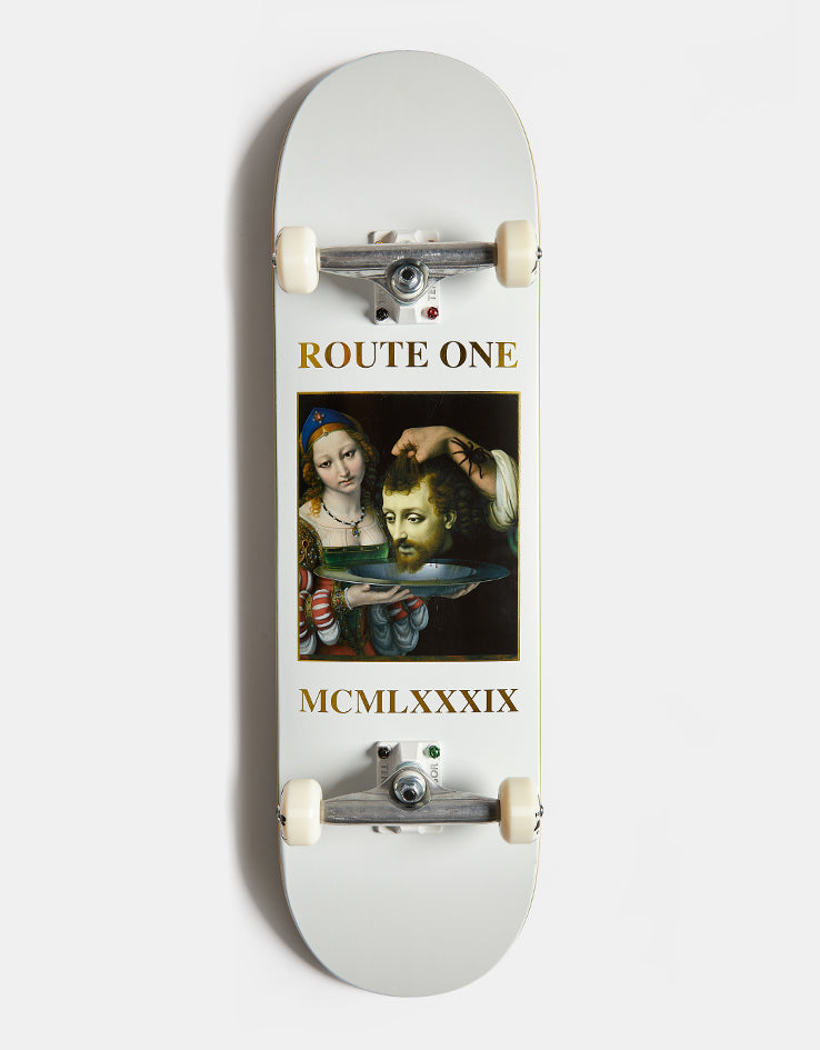 Route One MCMLXXXIX Served Custom Set-Up Complete Skateboard - 8.75"