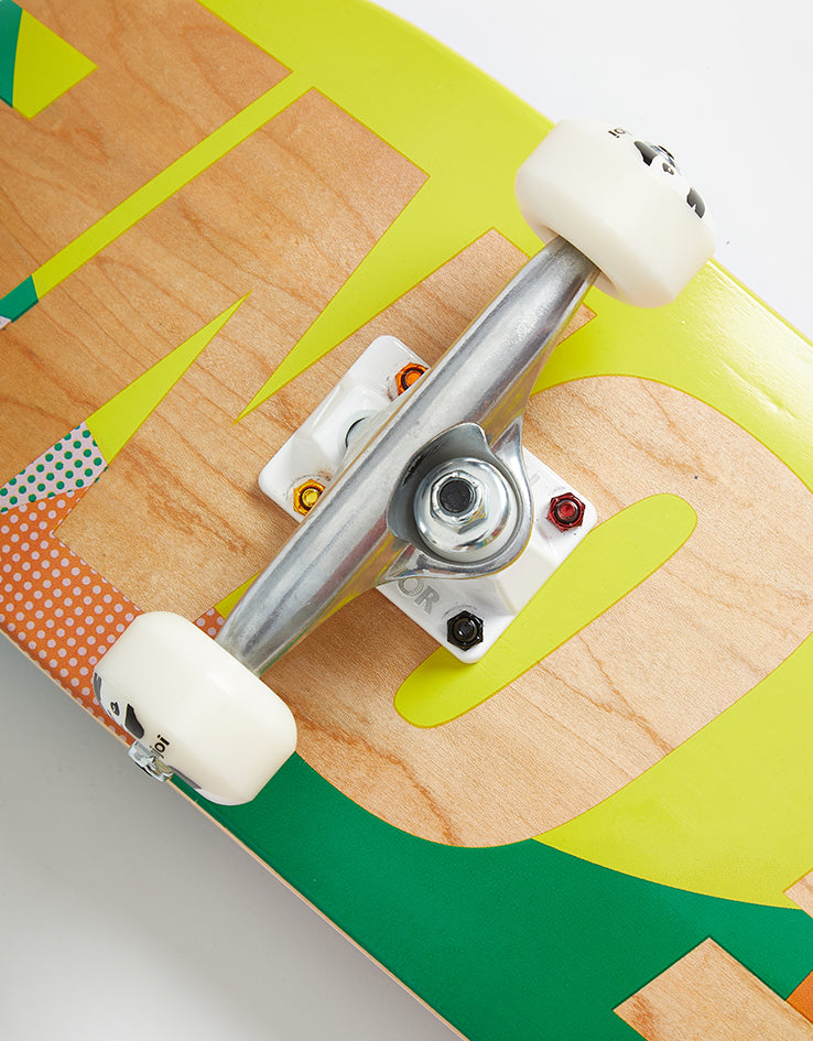 Route One Athletic Logo Colour Block Custom Set-Up Complete Skateboard - 8.125"