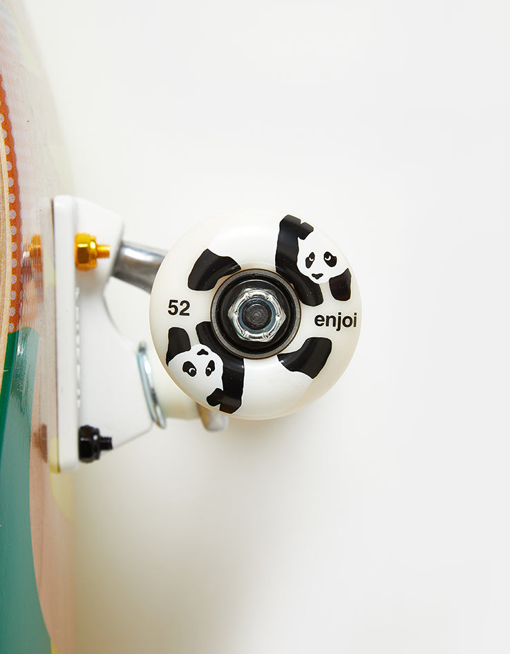 Route One Athletic Logo Colour Block Custom Set-Up Complete Skateboard - 8.125"