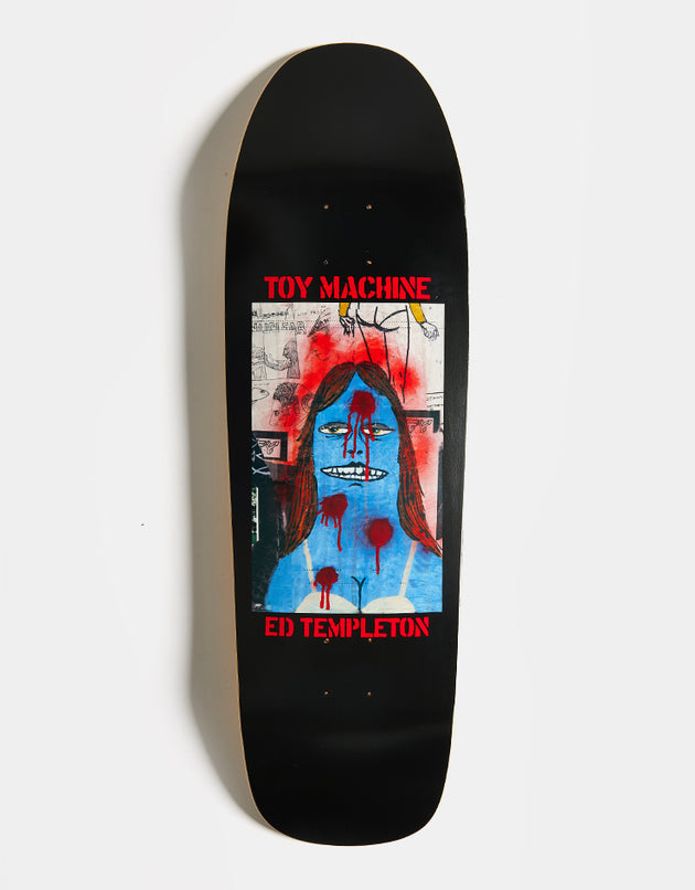 Toy Machine Tempelton Graffiti Skateboard Deck - 9.5"