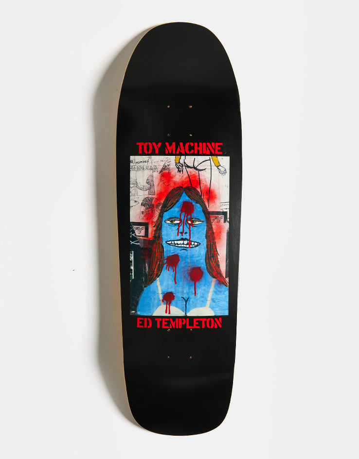 Toy Machine Tempelton Graffiti Skateboard Deck - 9.5"