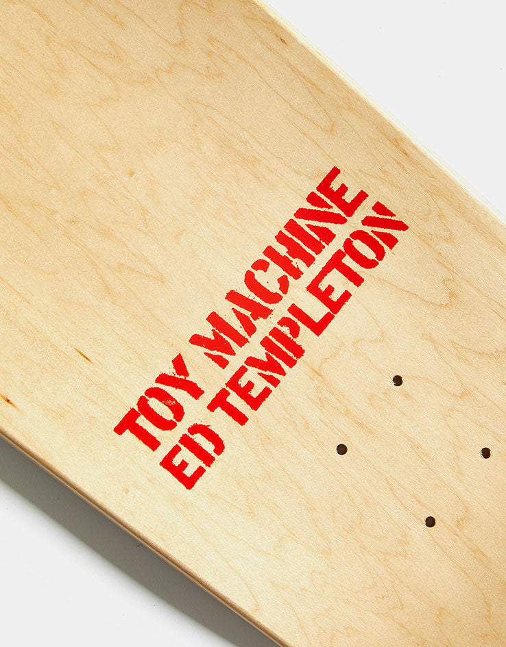 Toy Machine Tempelton Graffiti Skateboard Deck - 9.5"