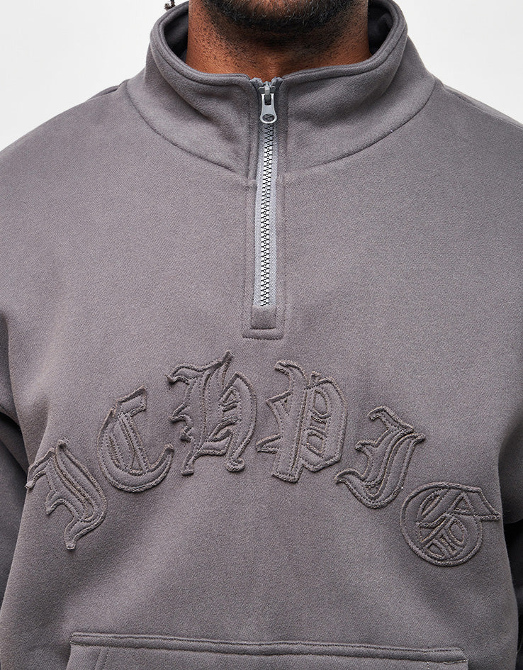 ICHPIG Landmark ¼ Zip - Vintage Black