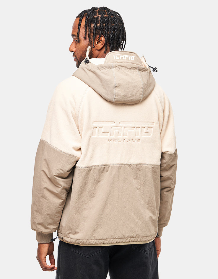 ICHPIG Strike Face-Guard Visor Jacket - Sandscape