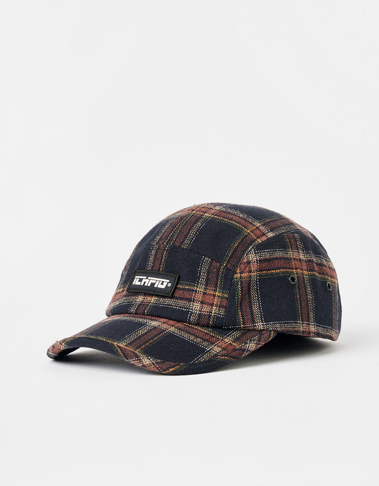 ICHPIG Strike Check 5 Panel Cap - Midnight