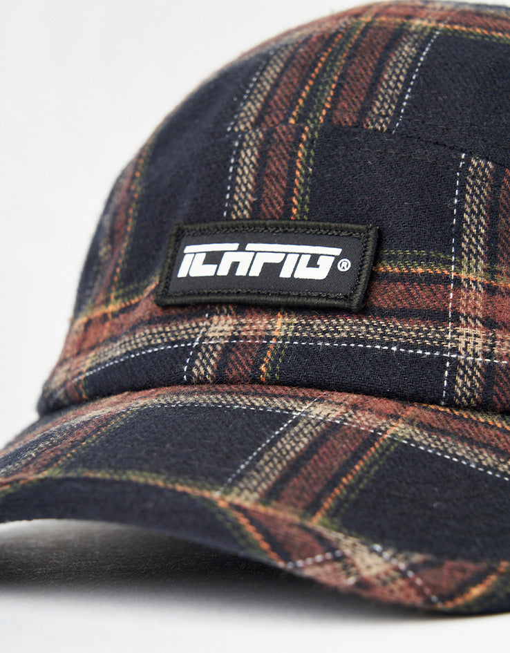ICHPIG Strike Check 5 Panel Cap - Midnight