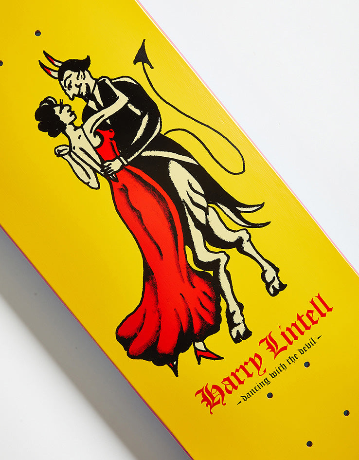 Real Lintell Dance with the Devil Skateboard Deck - 8.5"