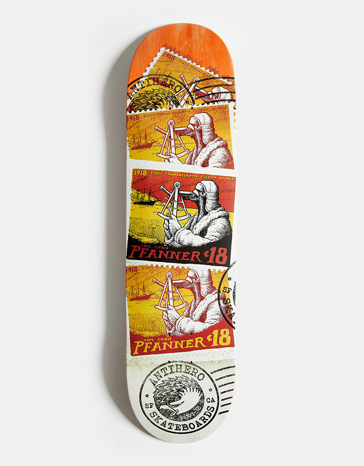 Anti Hero Pfanner Postal Skateboard Deck - 8.25"