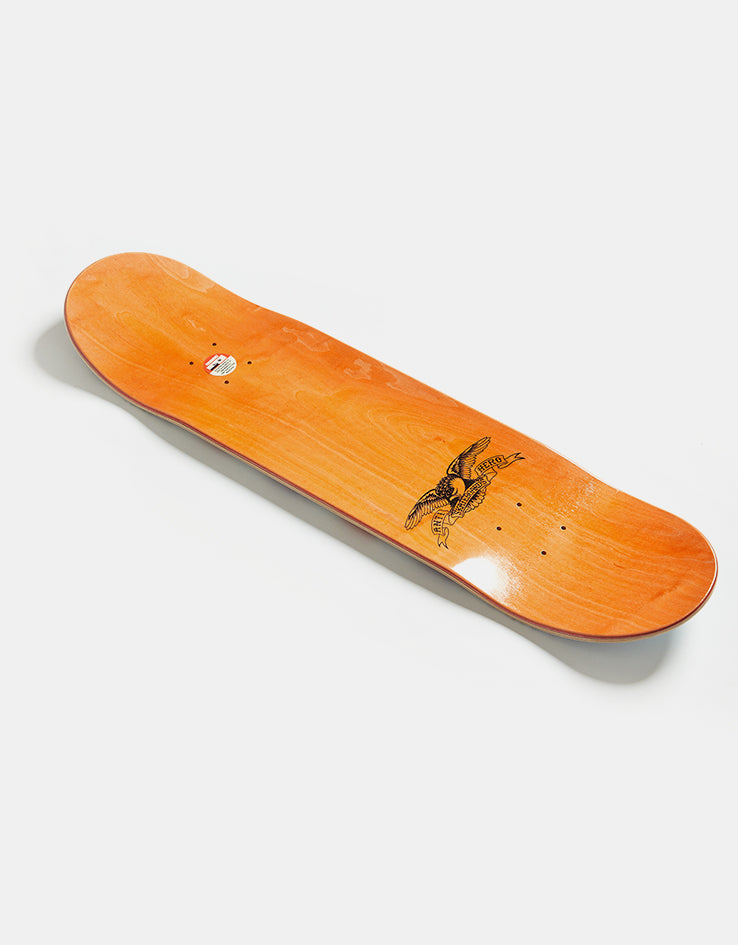 Anti Hero Daan Postal Skateboard Deck - 8.5"