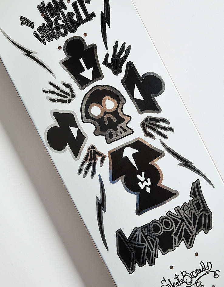 Krooked Wastell Redux 'TRUE FIT' Skateboard Deck - 8.25"