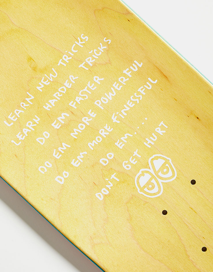 Krooked Skull Sword Skateboard Deck - 8.25"