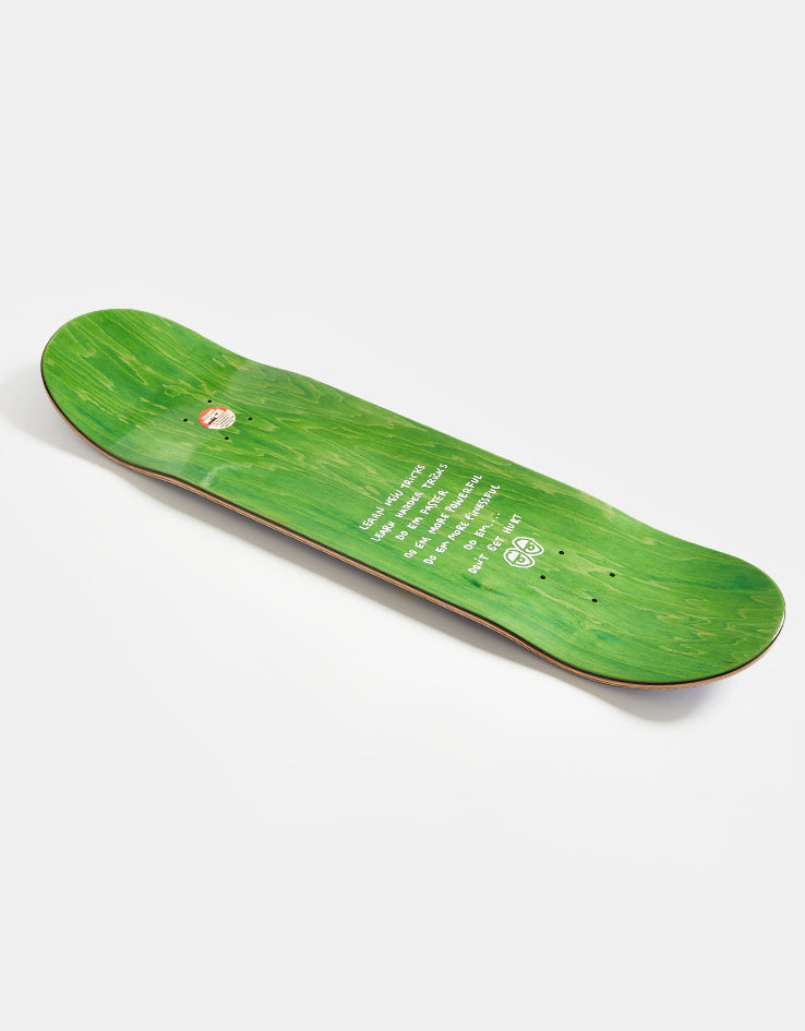 Krooked Skull Sword Skateboard Deck - 8.75"