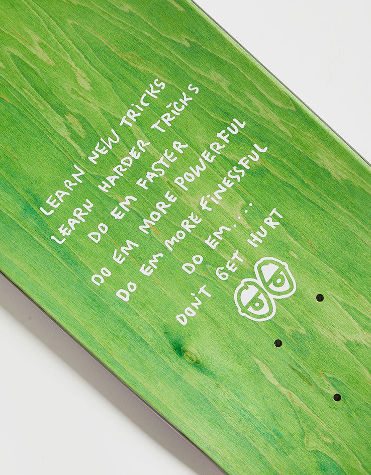 Krooked Skull Sword Skateboard Deck - 8.75"