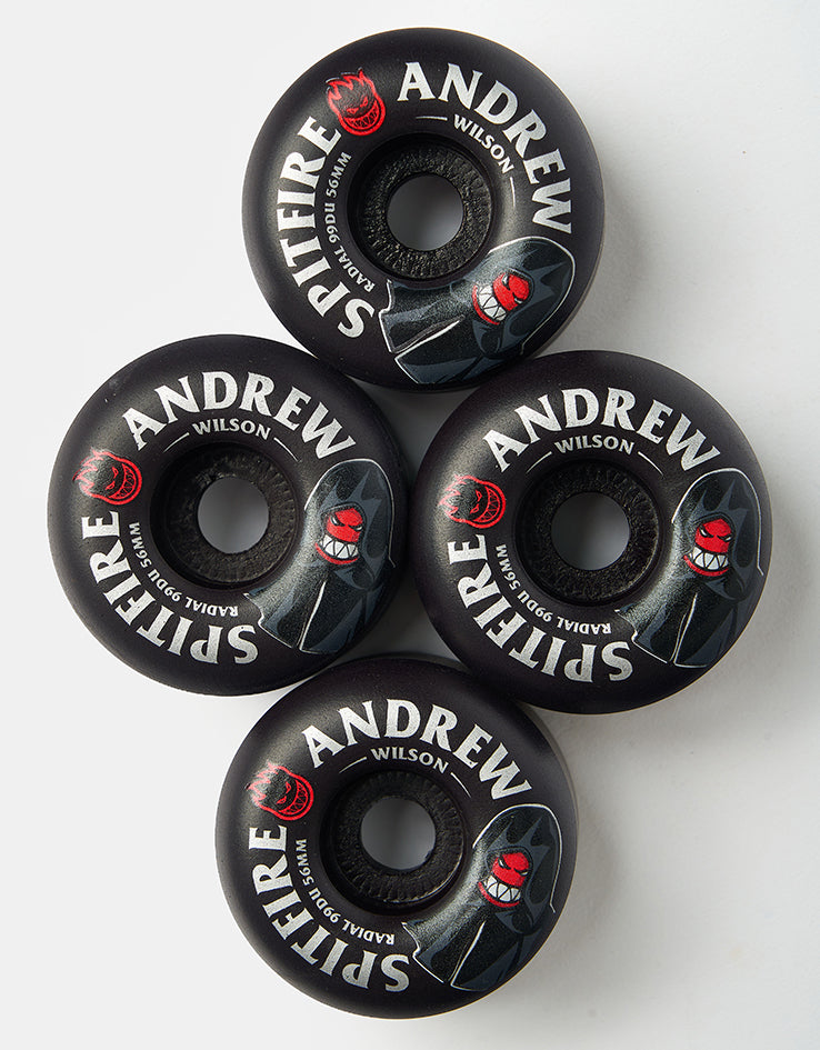 Spitfire Wilson Burn Squad Formula Four Radial 99d Skateboard Wheels - 56mm