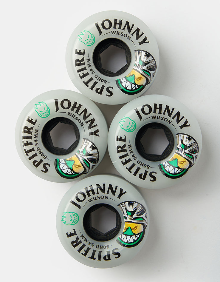 Spitfire Wilson Burn Squad Conical Full 80HD Skateboard Wheels - 54mm