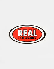 Real Classic Oval Small Sticker