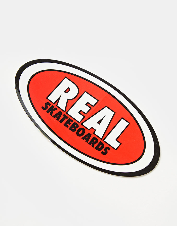 Real Classic Oval Small Sticker