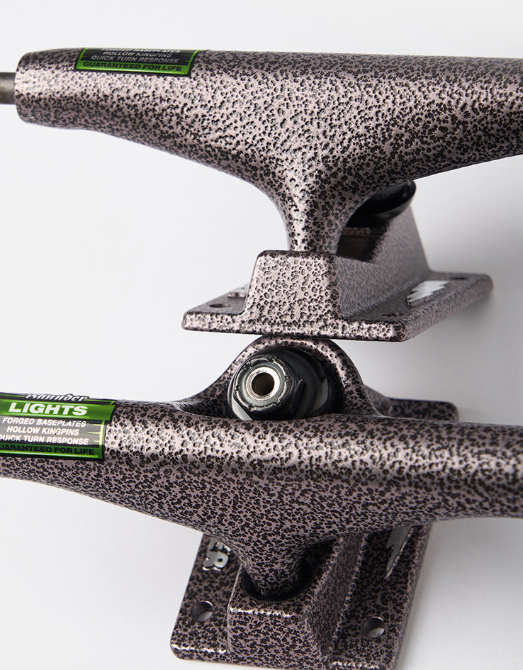 Thunder Black Rose Lights Skateboard Trucks (Pair)