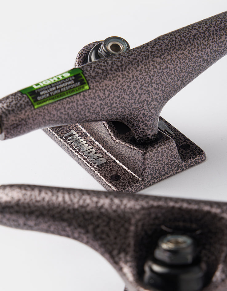 Thunder Black Rose Lights Skateboard Trucks (Pair)