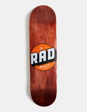 Rad Solid Logo Skateboard Deck - 8.25"