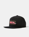 Brixton Lightning Snapback Cap - Black