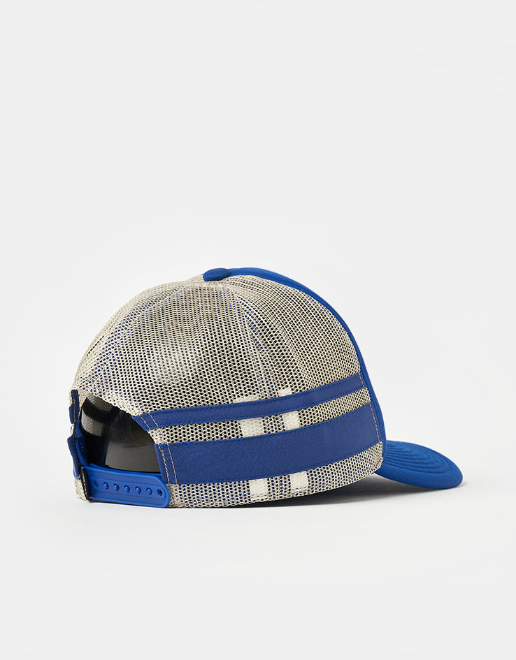 Brixton x Ford Built Tough Trucker Cap - Ford Blue/Wimbledon White
